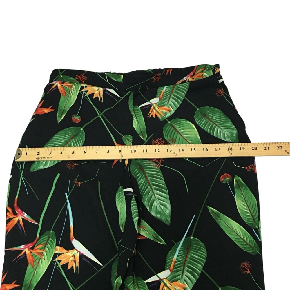 Cynthia Rowley (31x25) Tropical Print Cropped Pants - Women’s 10 - Picture 4 of 12